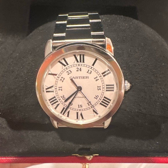 SOLD- Authentic Preloved Cartier Ronde 36MM Watch - Picture 4 of 8